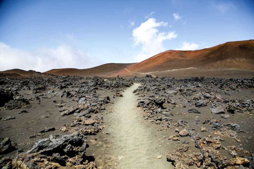 Sliding Sands trail, Haleakala Crater I'm Jess Traveling
