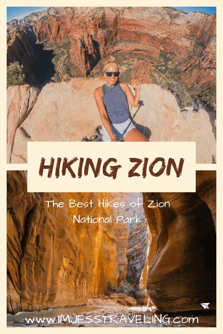 The Best Zion hikes in Zion National Park