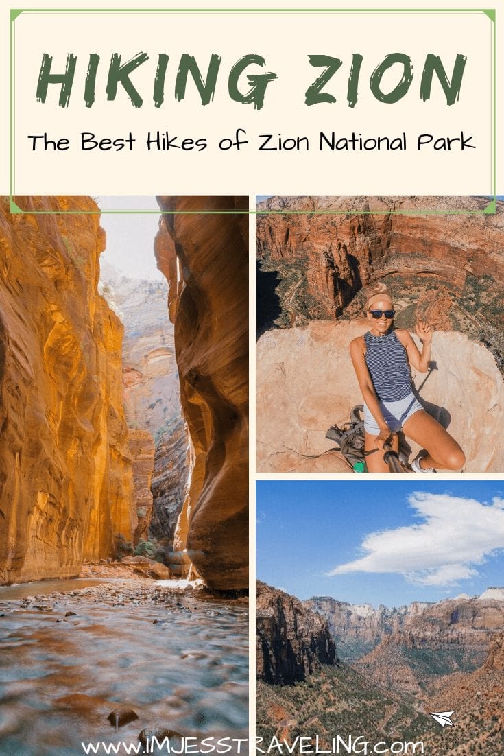 The Best Zion hikes in Zion National Park