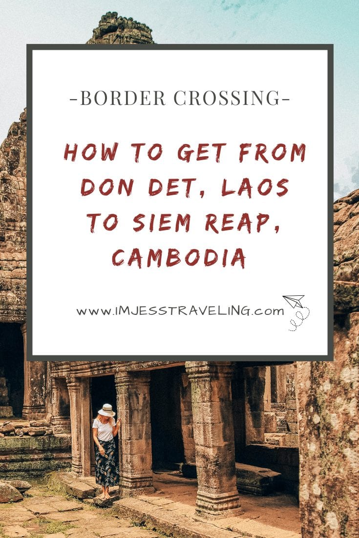 Laos to Cambodia with AVT: Border Crossing