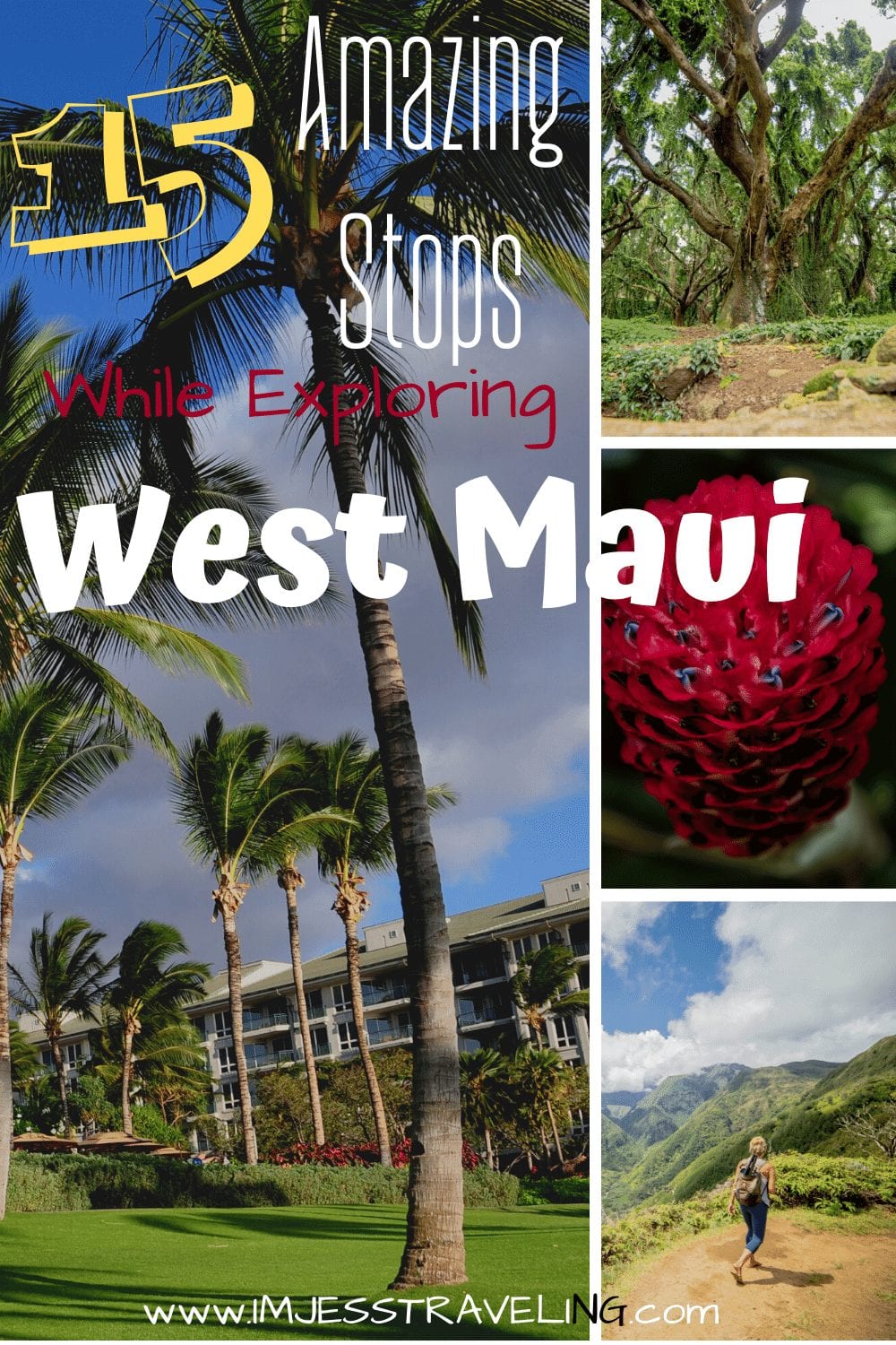 Must do stops while driving West Maui with I'm Jess Traveling 