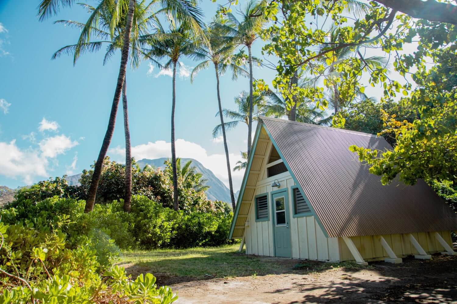 Camp Olowalu cabins Camp Olowalu cabins on Maui Hawaii