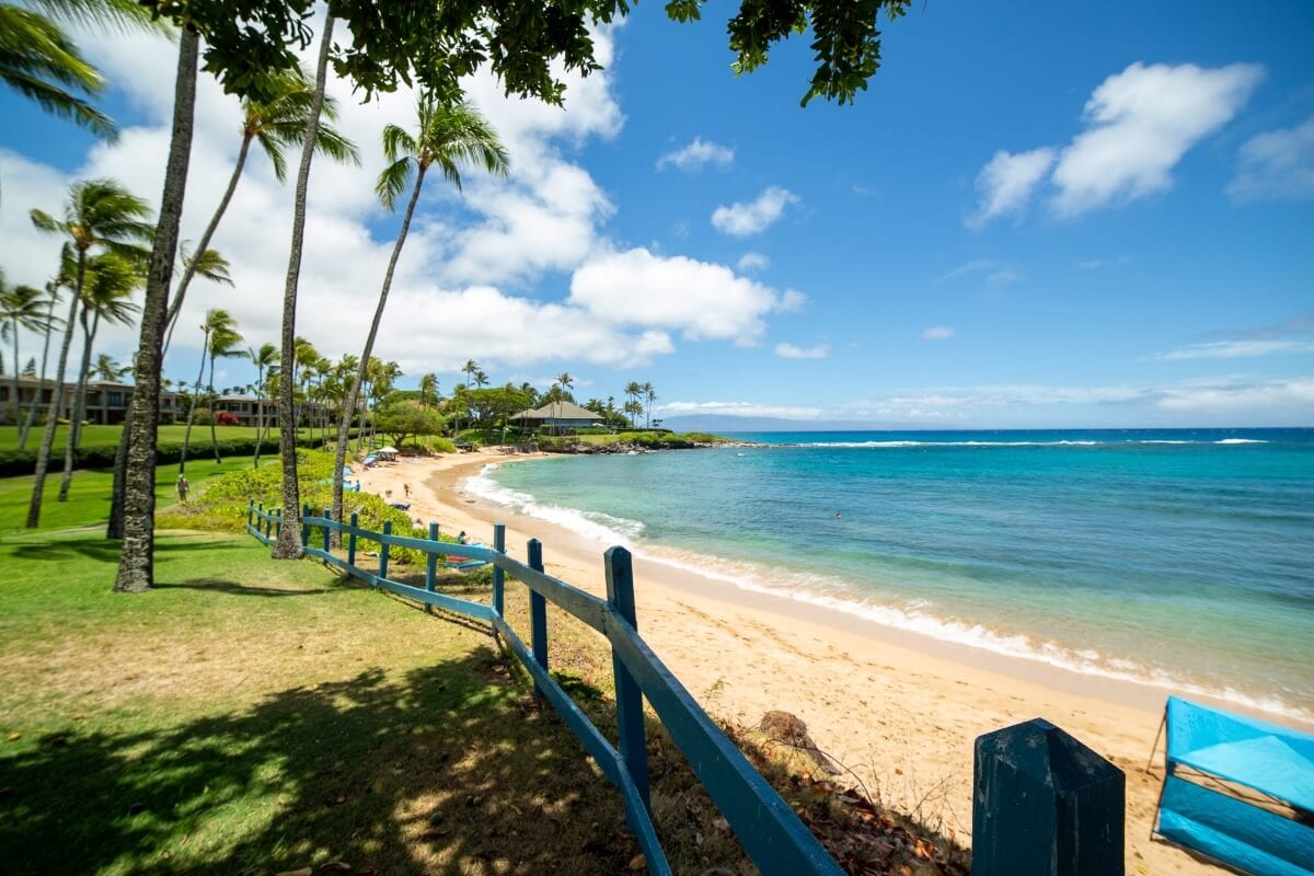 View Kapalua Bay Beach on Maui