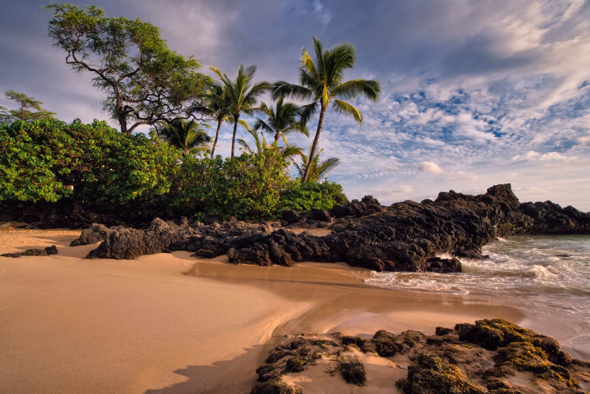 one of Maui's best beaches, Secrets Beach Maui HI Beautiful secrets Beach in South Maui