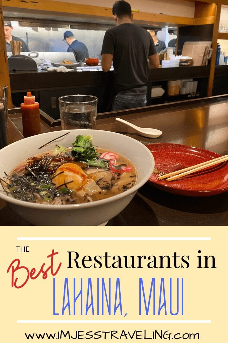 Best Restaurants in Lahaina with I'm Jess Traveling Best Restaurants in Lahaina with I'm Jess Traveling