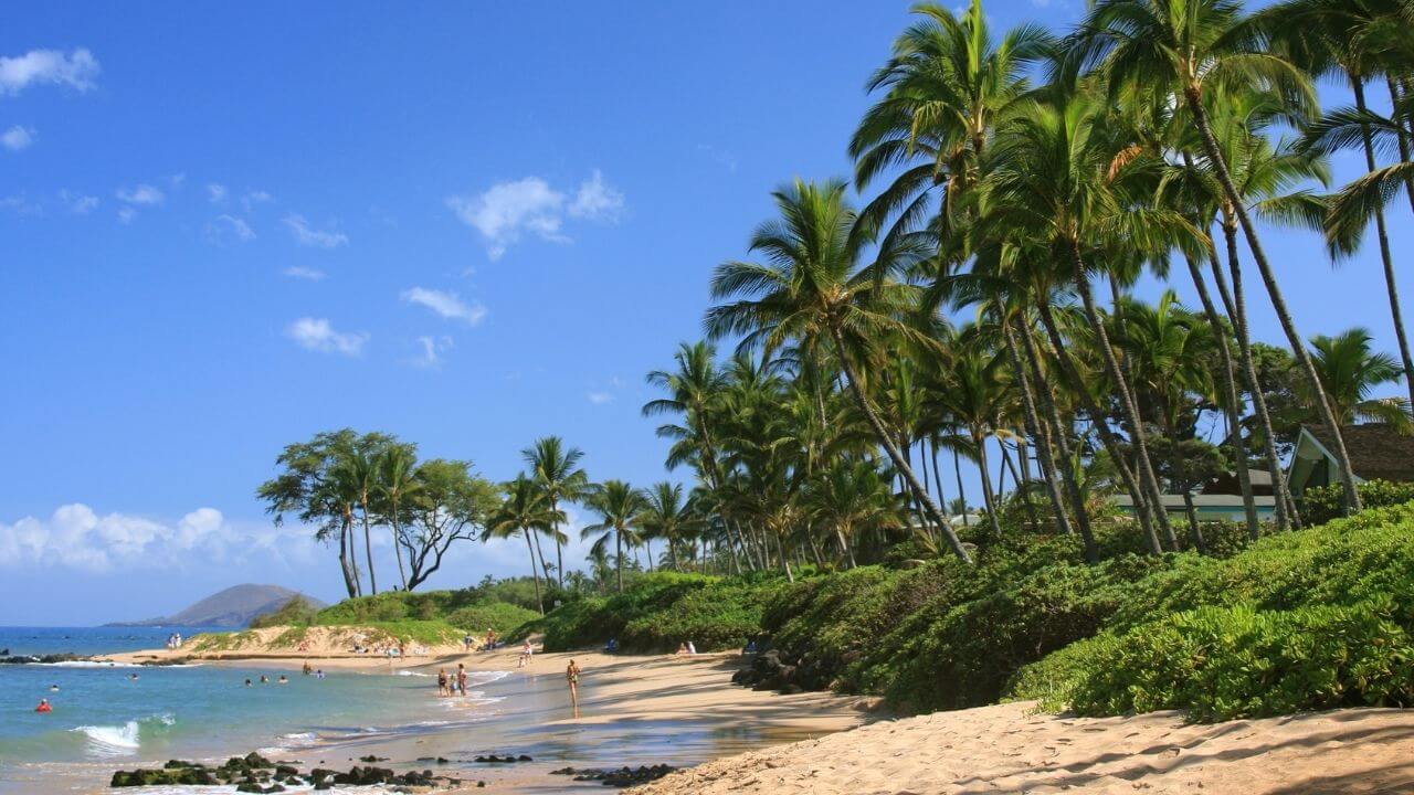 A beautiful beach on Maui