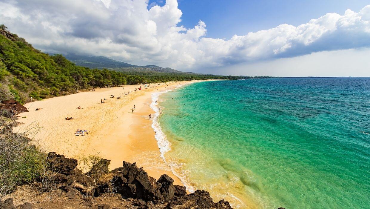 Big beach in Maui Hi, an incredible place in Maui