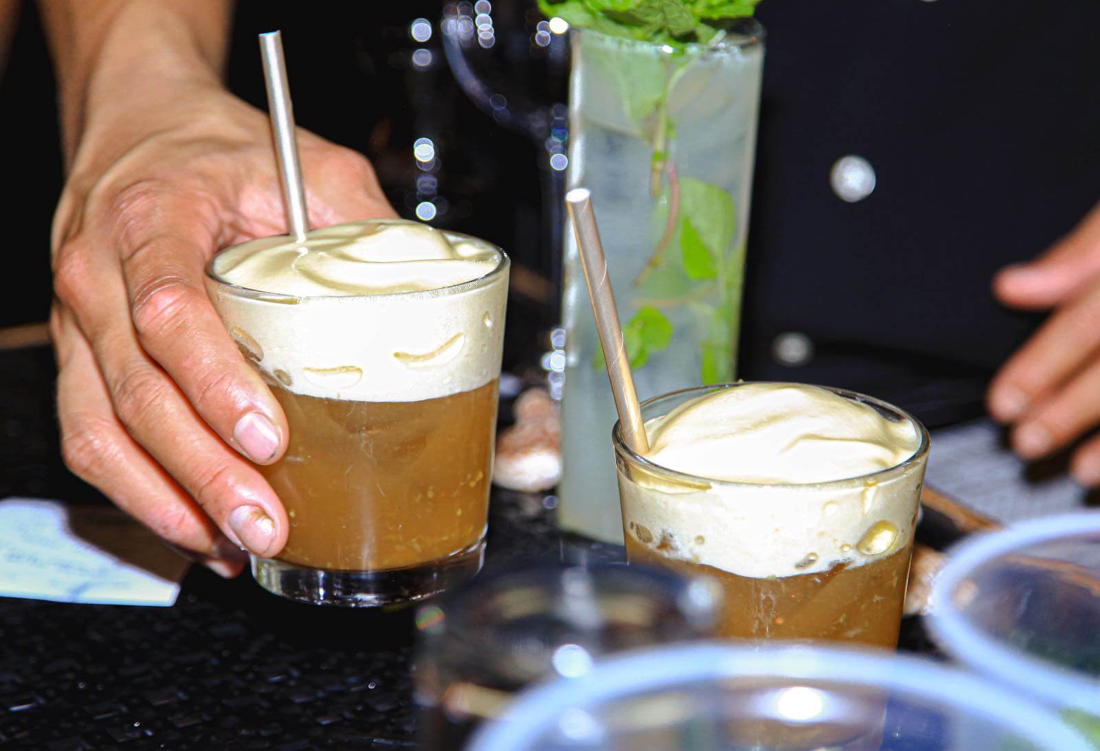 Happy hour at Fleetwoods on Front Street-2 Mai Tylers at Fleetwoods on Front Street, Lahaina Maui