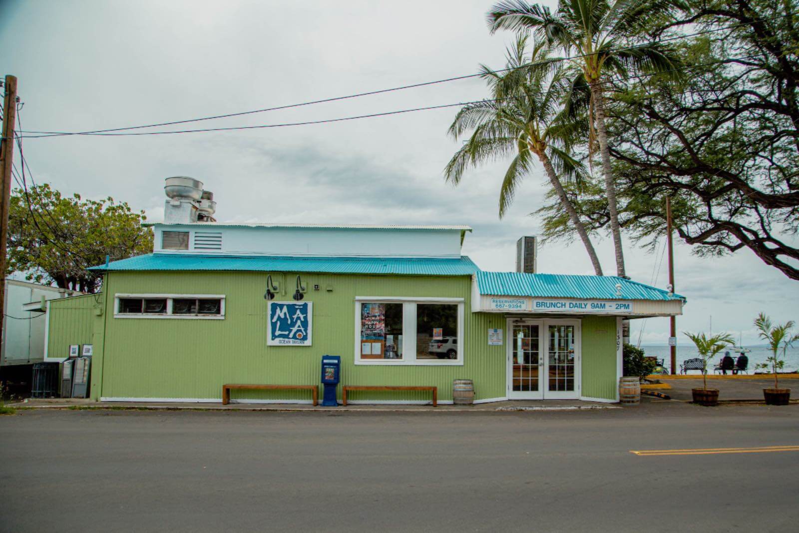 Mala Restaurant Mala restaurant on Front street Lahaina, Maui