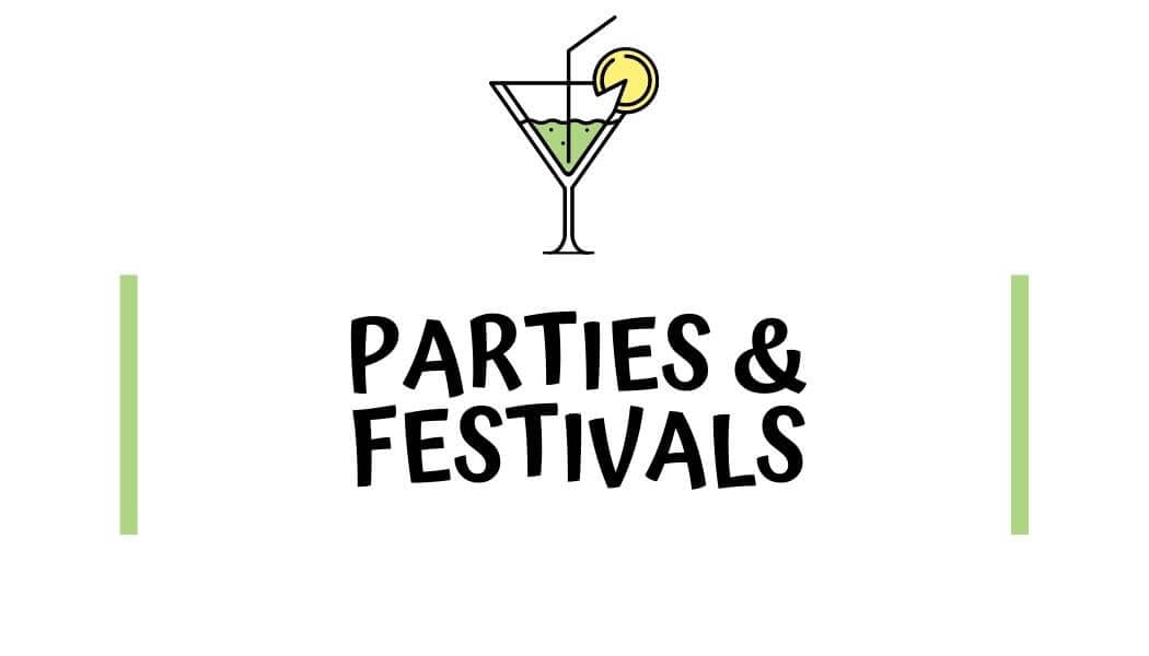 Party and festival guides Party and festival guides