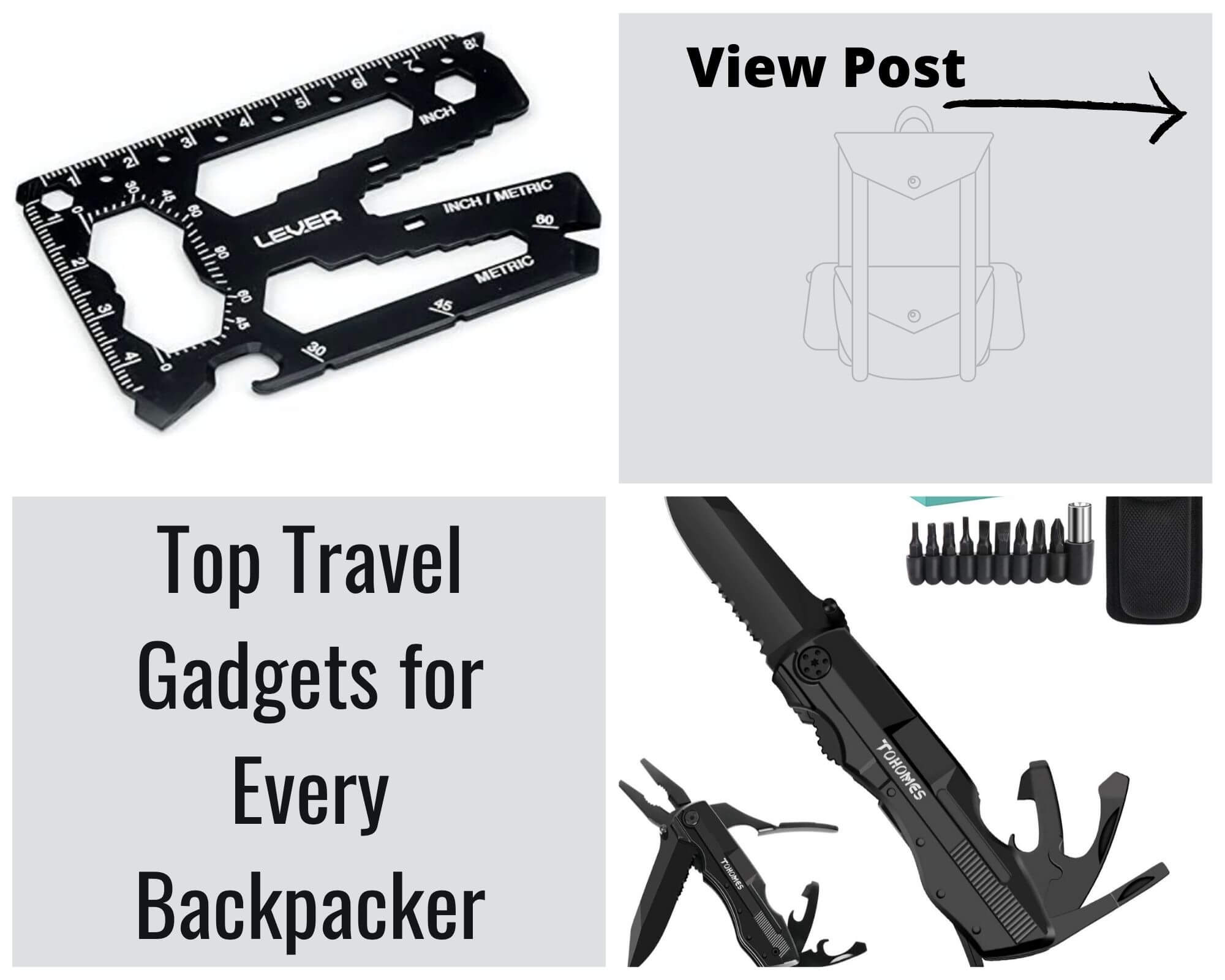 Best travel gadgets for backpackers