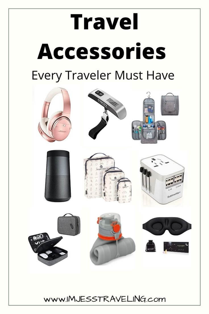 Travel Accessories every Traveler Needs with I'm Jess Traveling 