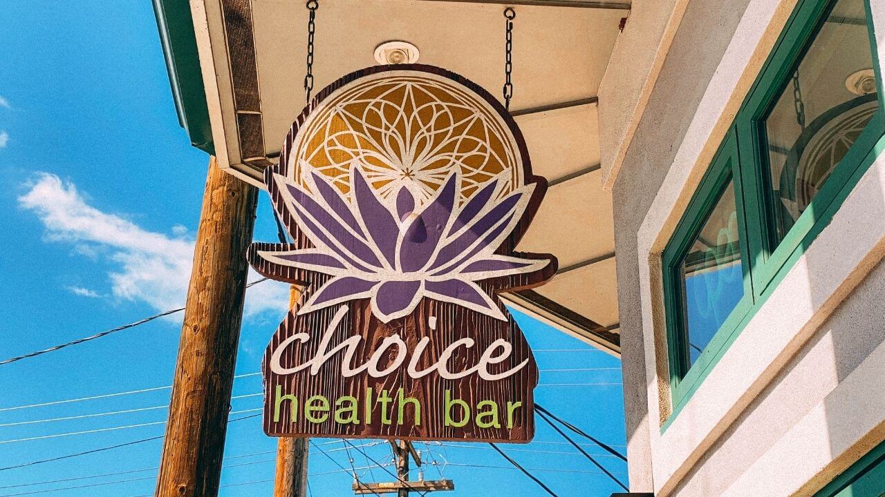 Choice Health Bar in Paia
