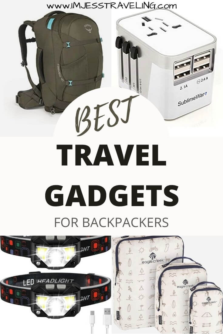 Best Travel Gadgets for Backpackers - Im Jess Traveling