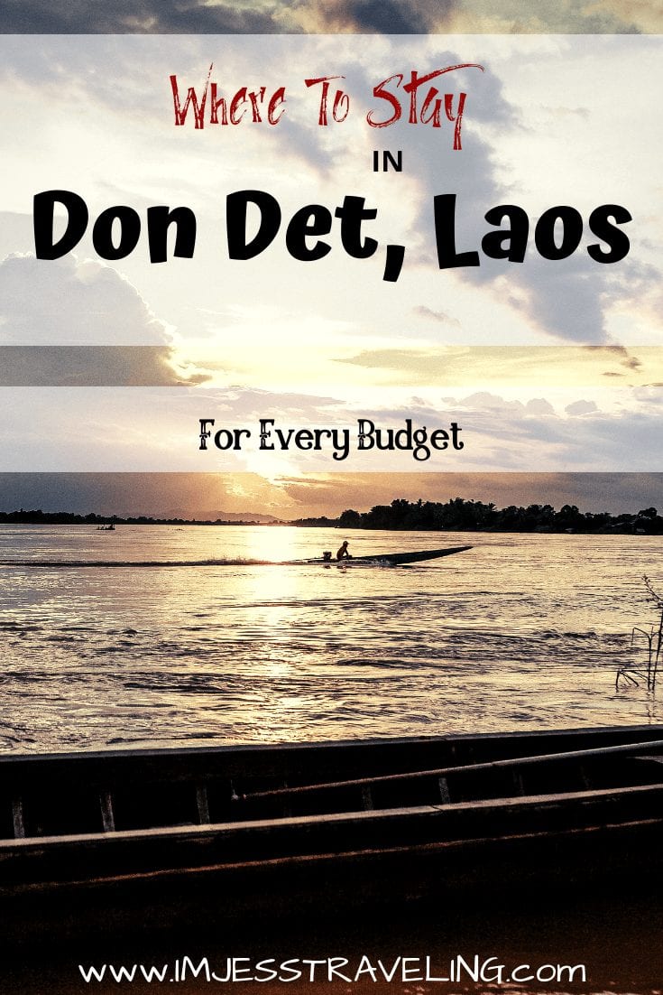 Where to stay in Don Det Laos