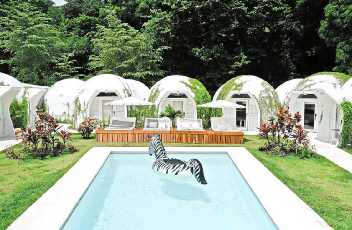  Igloo Beach Lodge Airbnb in Costa Rica