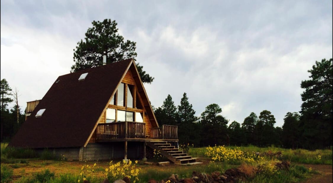 A-Frame Cabin Airbnb