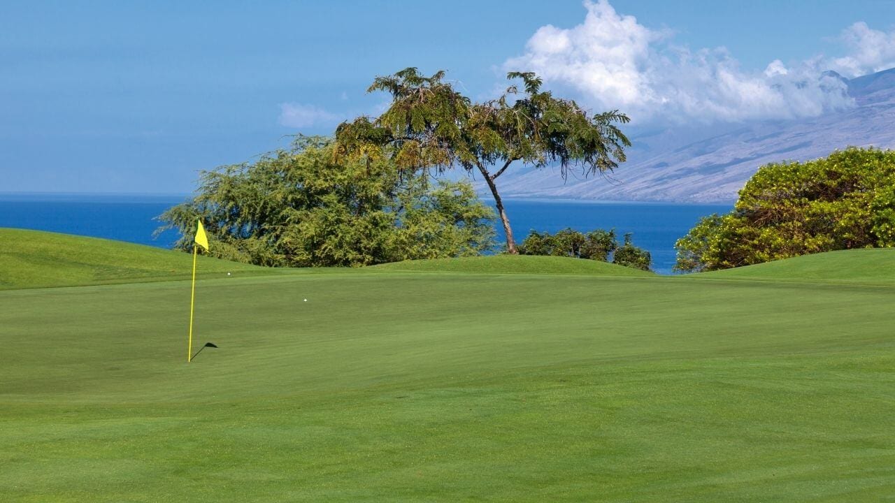 Golfing in Wailea, Maui