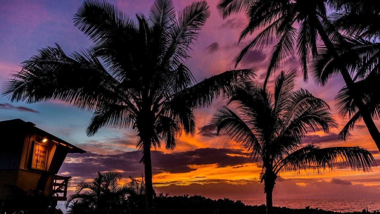 Kihei sunset Sunset in Kihei Maui