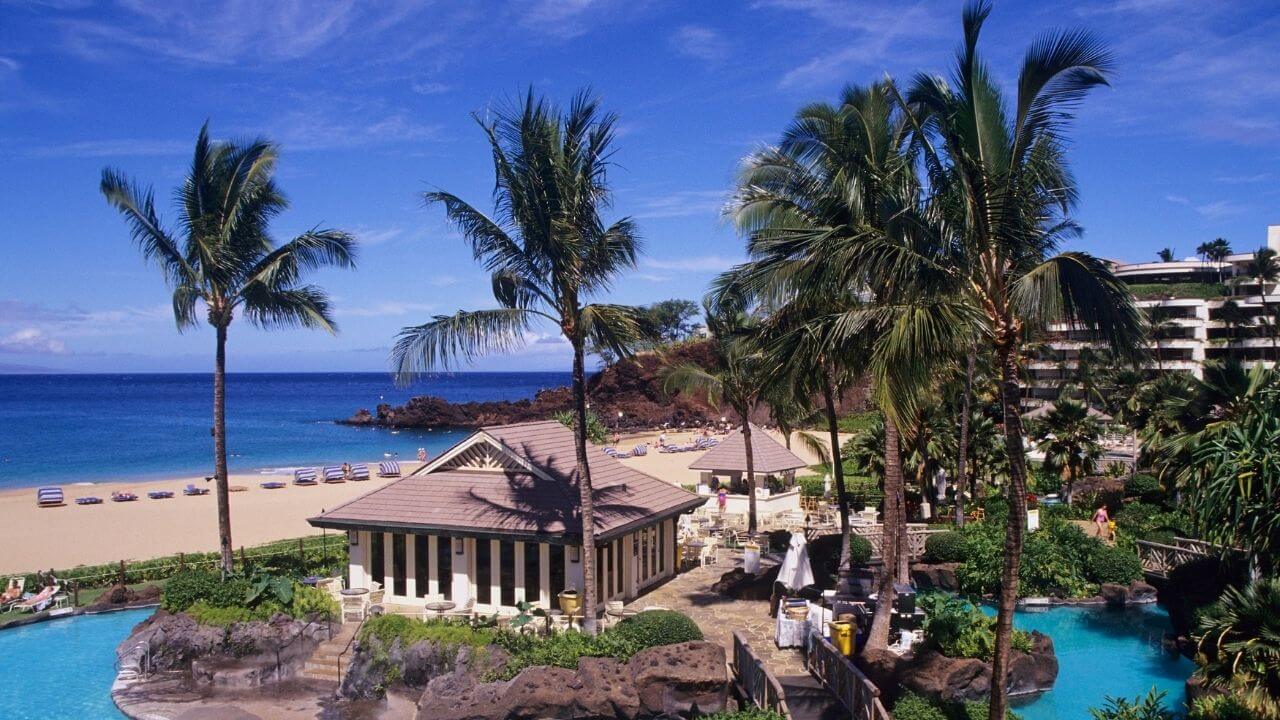 Luxury resort on Maui