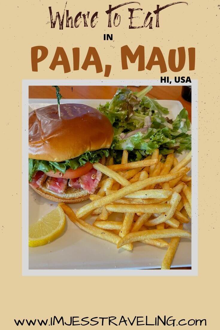 Best places to eat in Maui Paia Maui restaurants