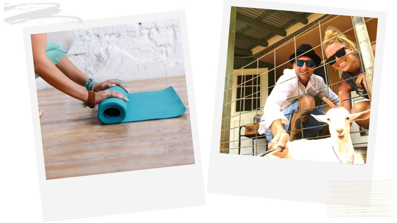 Yoga on vacation Fitness travel yoga