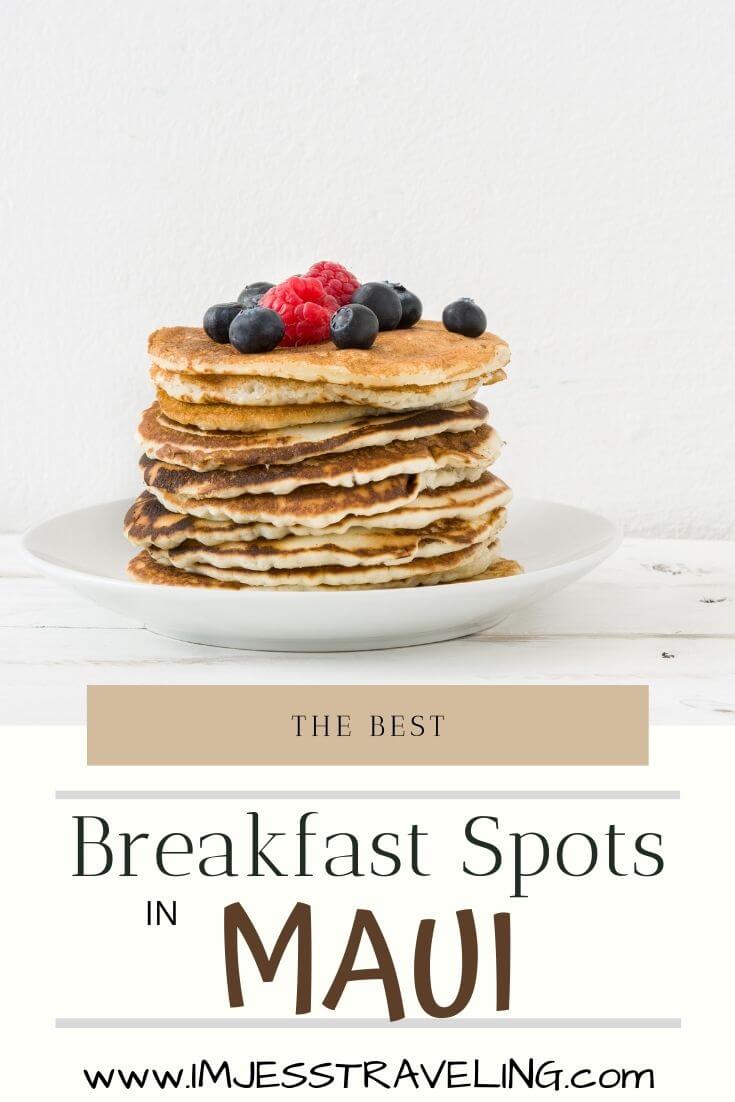 Breakfast places to eat in Maui