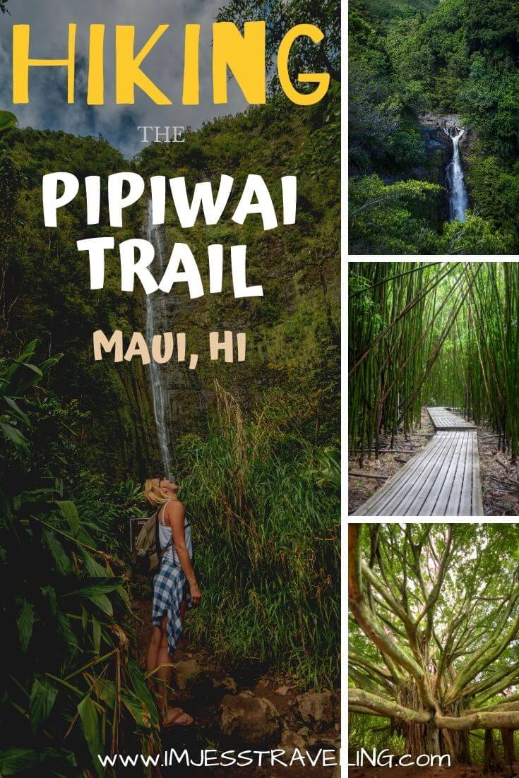 Hiking the Pipiwai Trail, Maui Hawaii