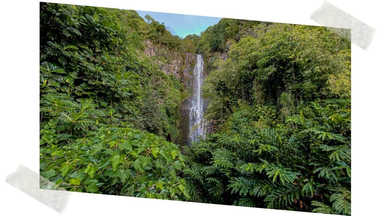 Wailua Falls on the Road to Hana 
