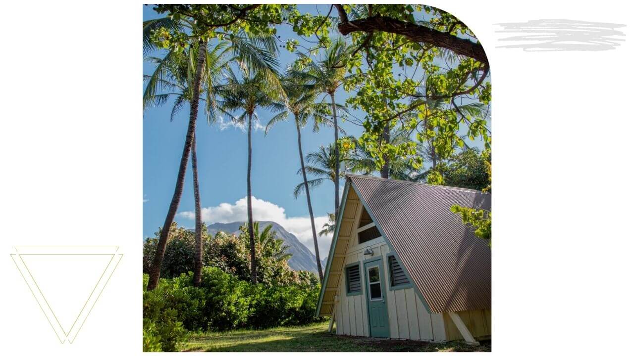 Staying at camp Olowalu on West Maui