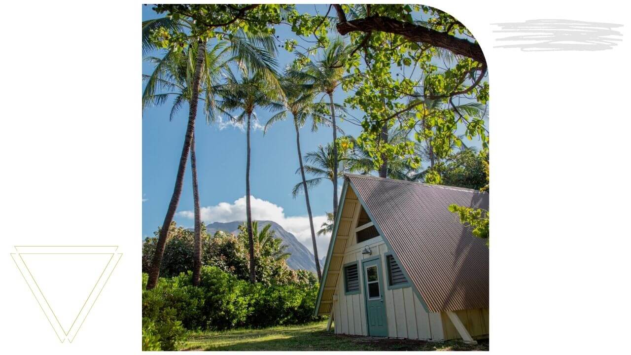 Camp Olowalu Cabin in West Maui Staying at camp Olowalu on West Maui