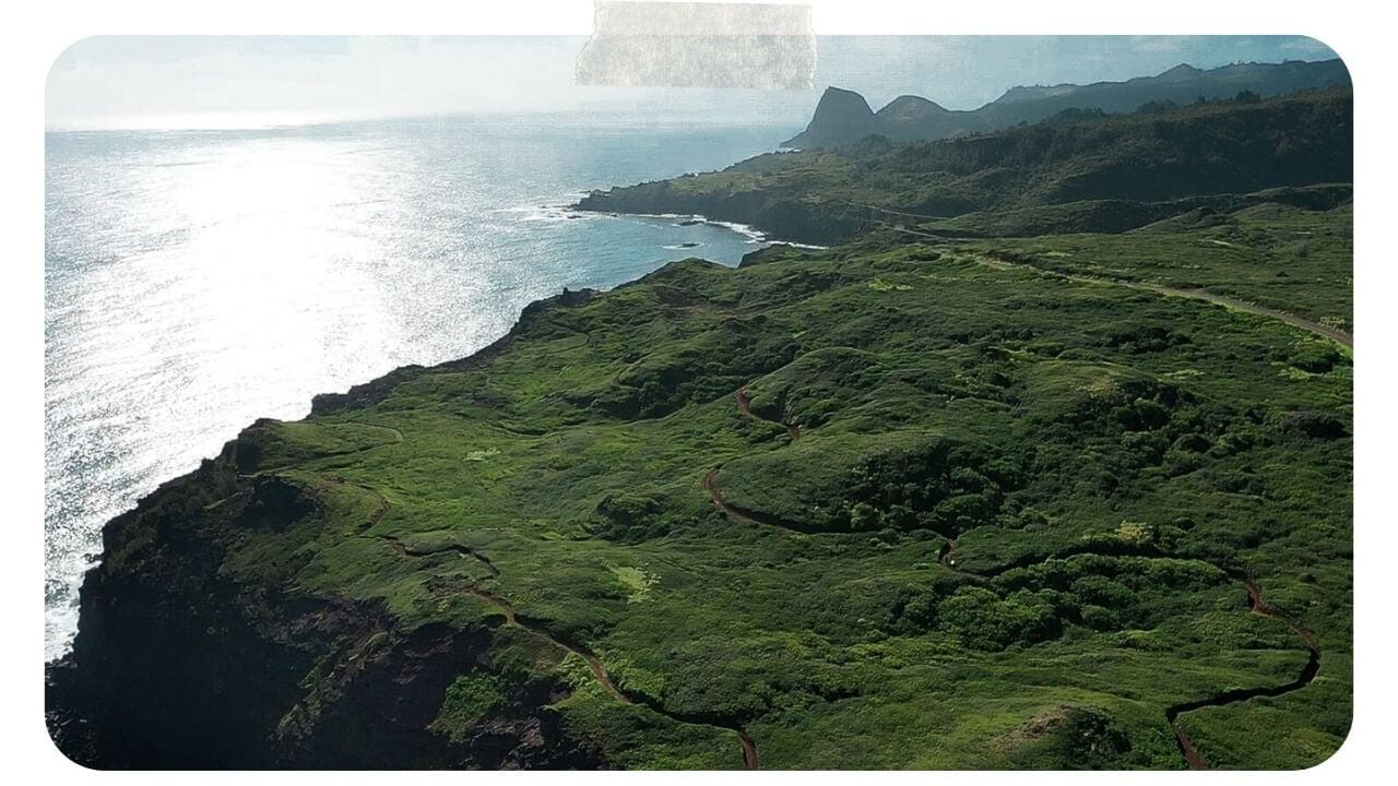 Coastal View of the Ohai Trail Hiking the Ohai Trail Maui