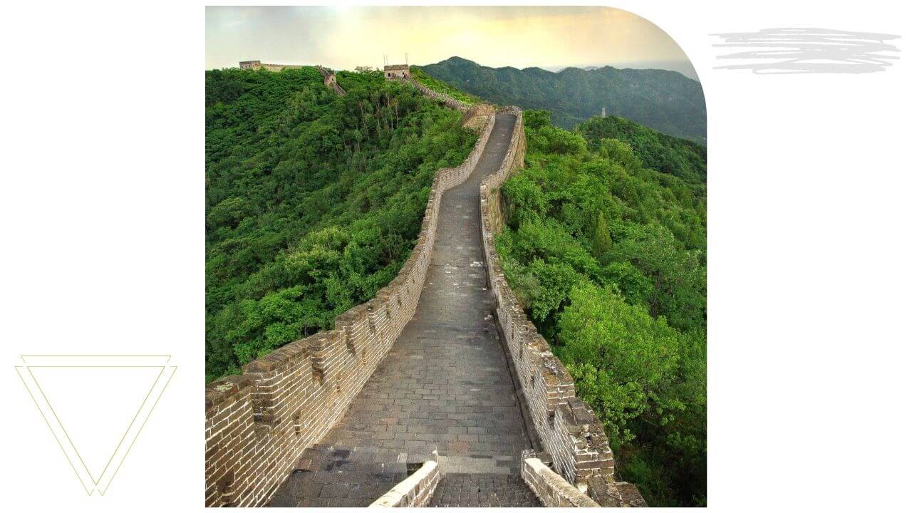 The Great Wall of China outside Beijing 