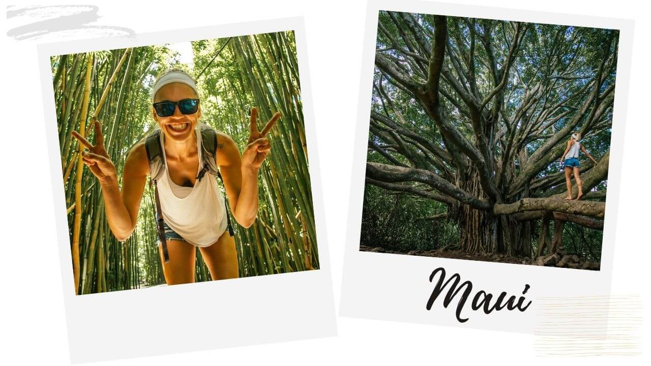Places in Maui with I'm Jess Traveling