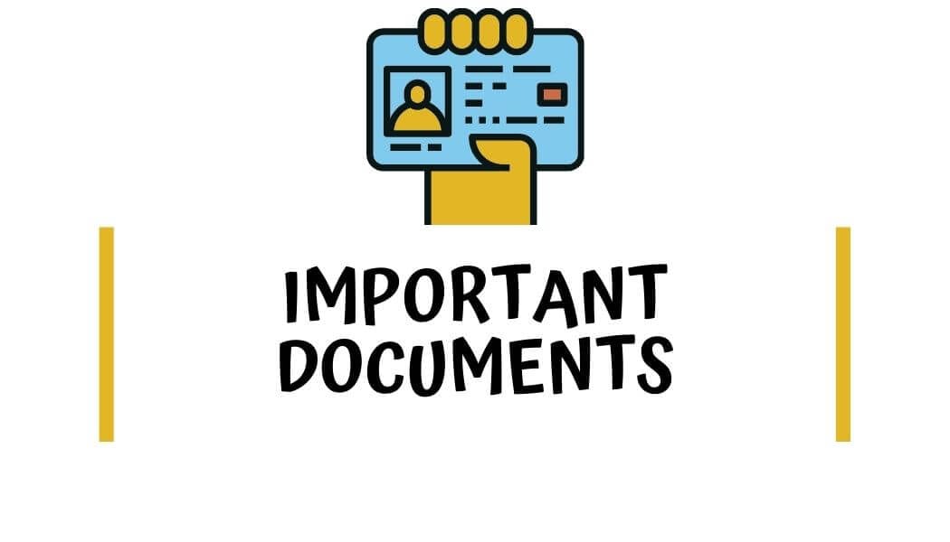 Important documents you need on a road trip