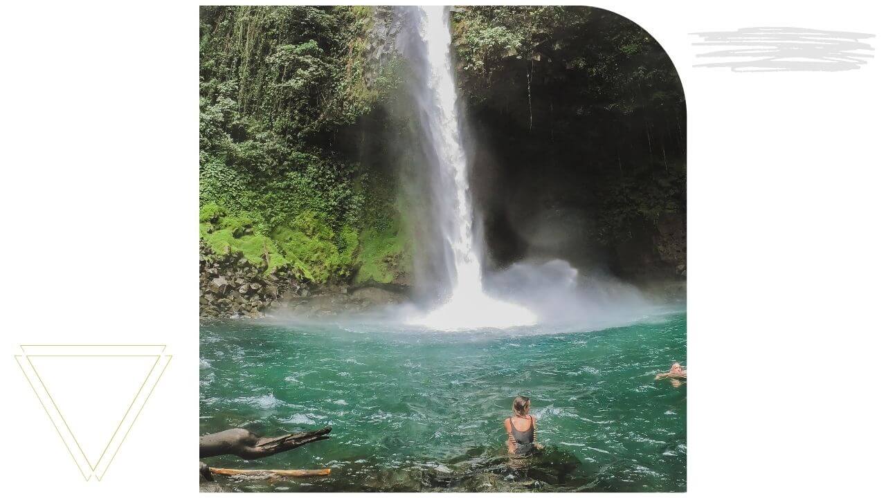 La Fortuna Waterfall in Costa Rica 