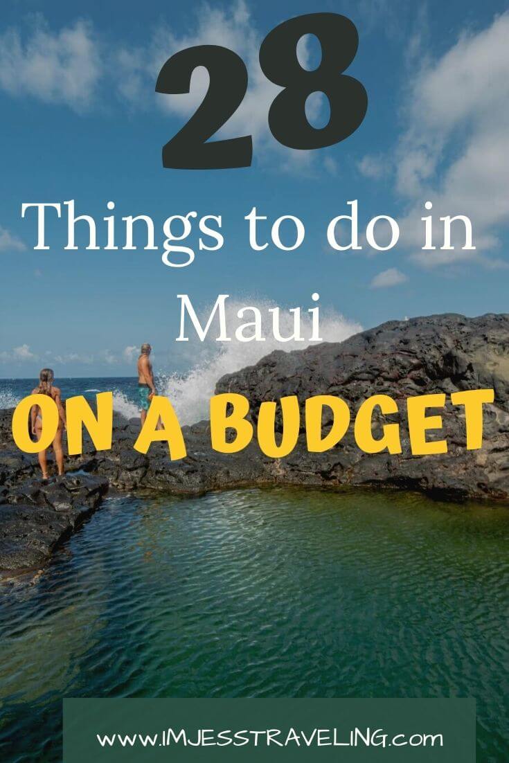 Budget Maui Maui budget activities