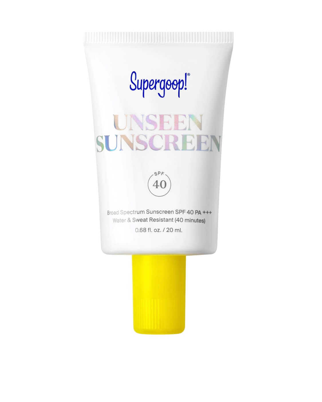 Supergoop Unseen reef safe Sunscreen 