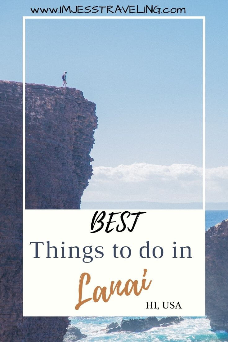 Lanai Hawaii things to do Top things to do in Lanai Hawaii