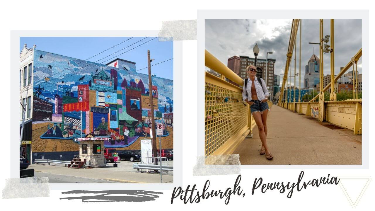 Pittsburgh Pa bridges and buildings