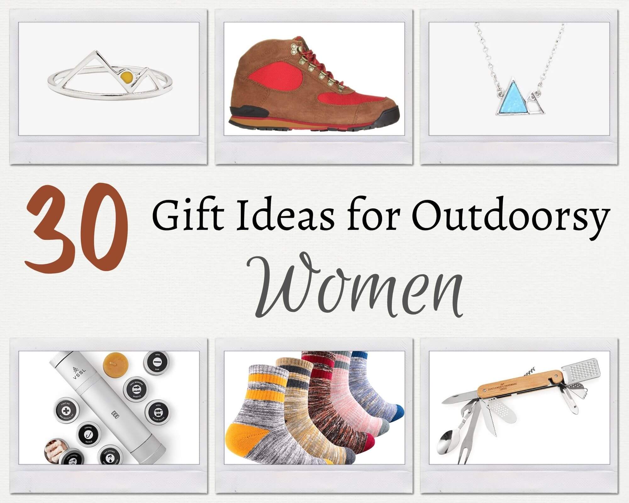 Gift ideas for outdoors women