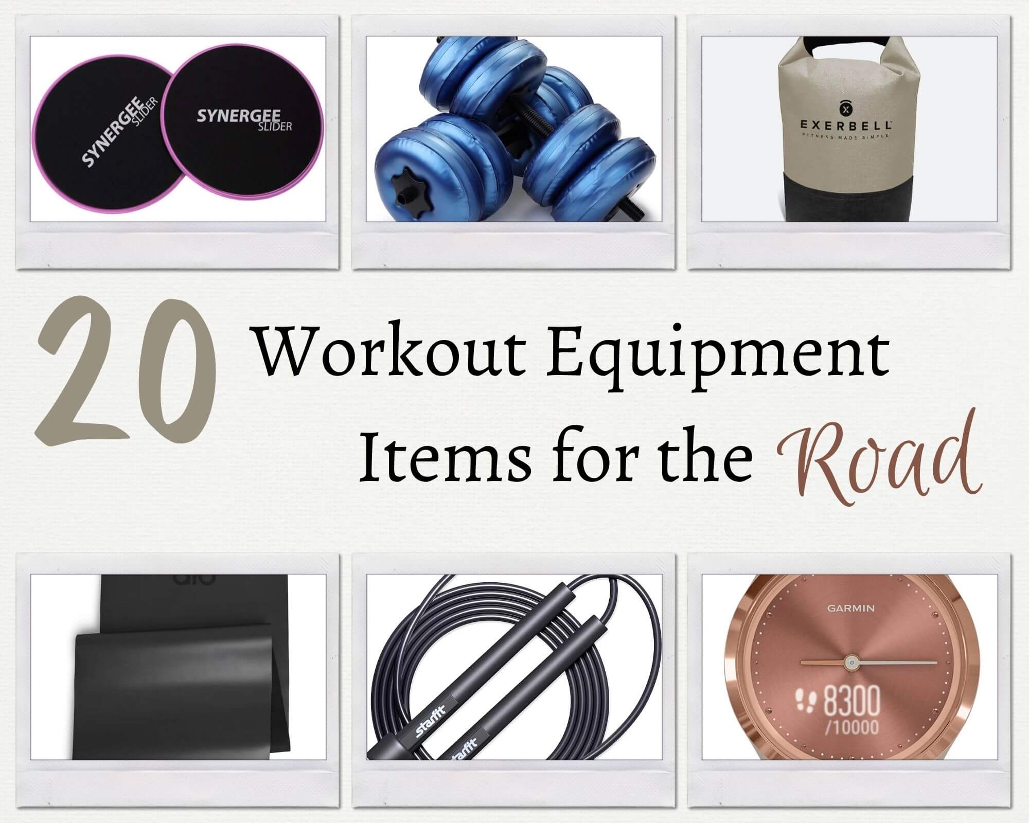 20 pieces of Travel Fitness Equipment