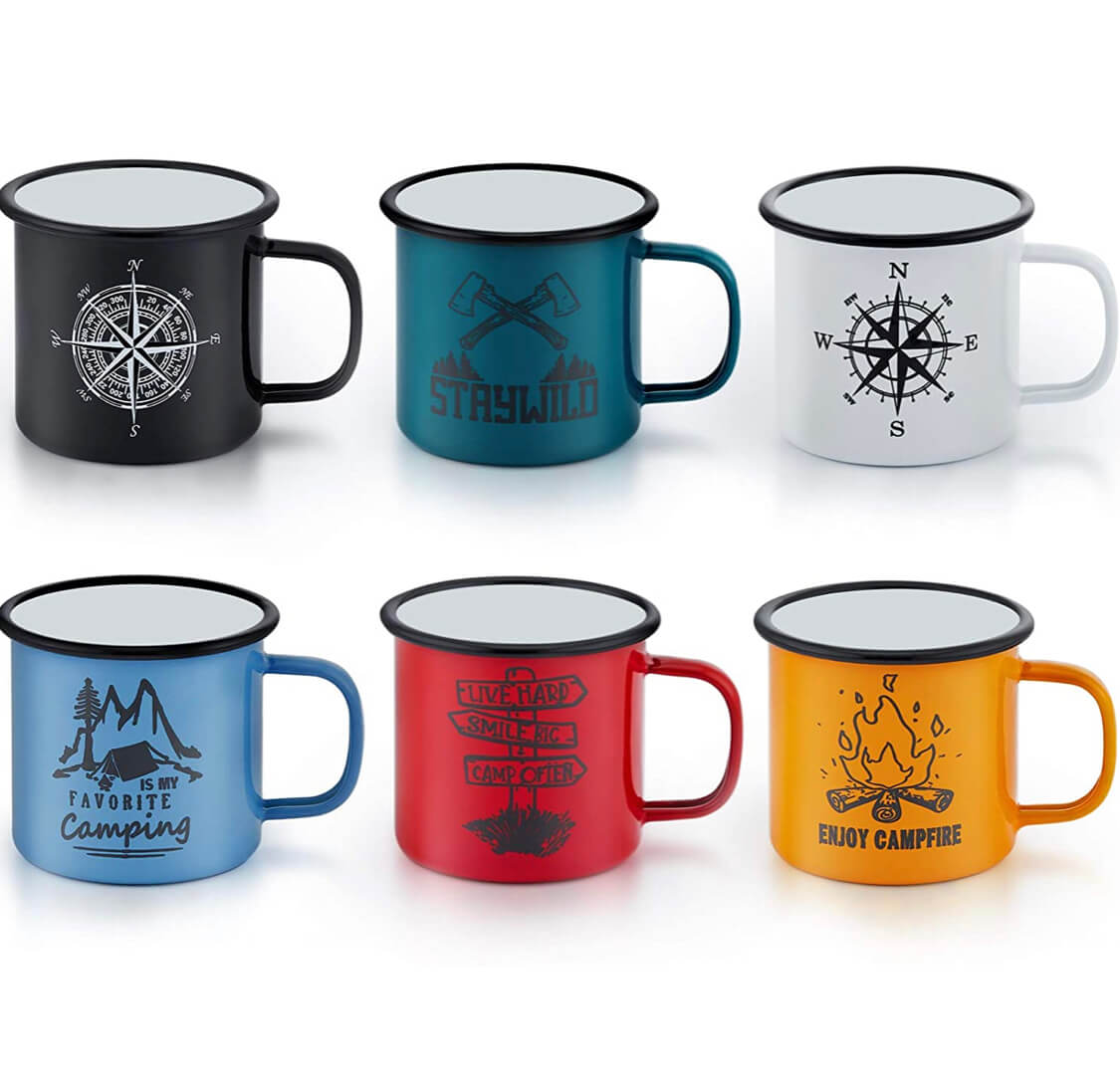 Camping mugs for outdoorsy women
