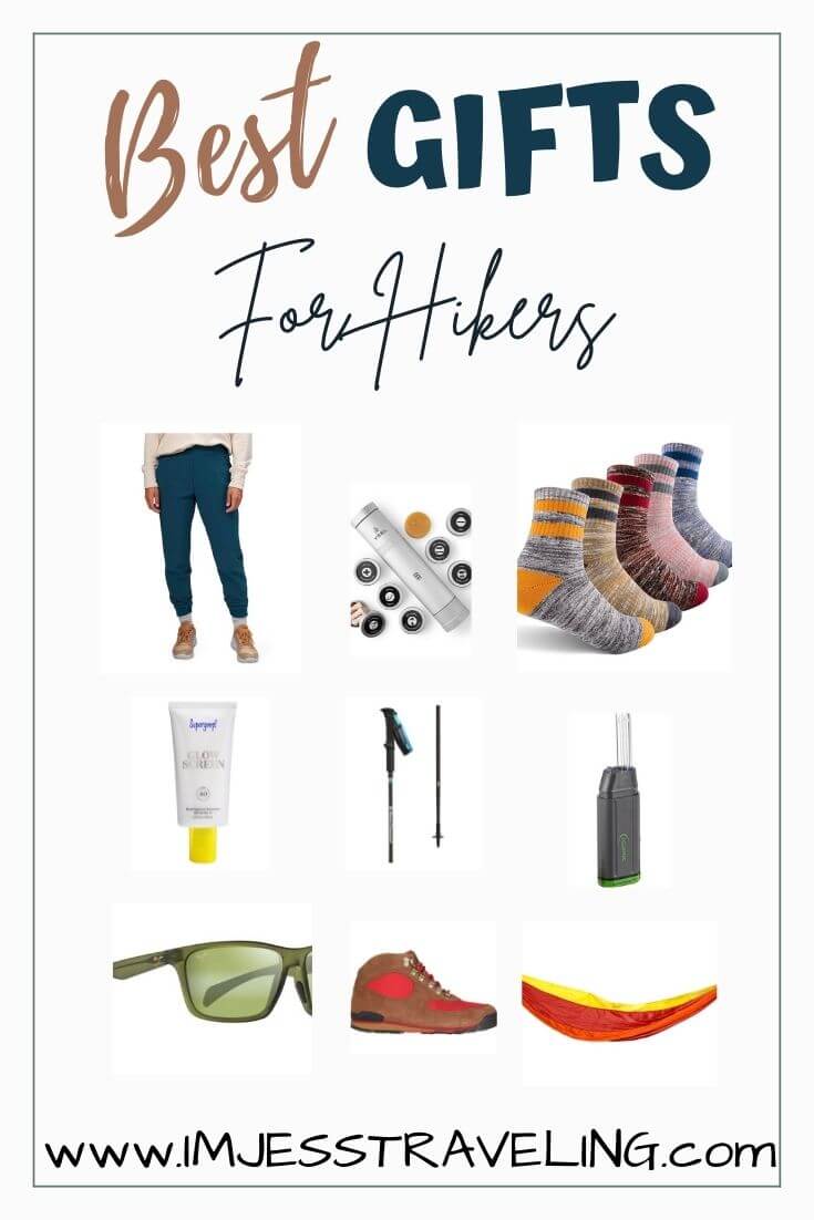 Gift Ideas for Hikers with I'm Jess Traveling Best Gifts for Hikers