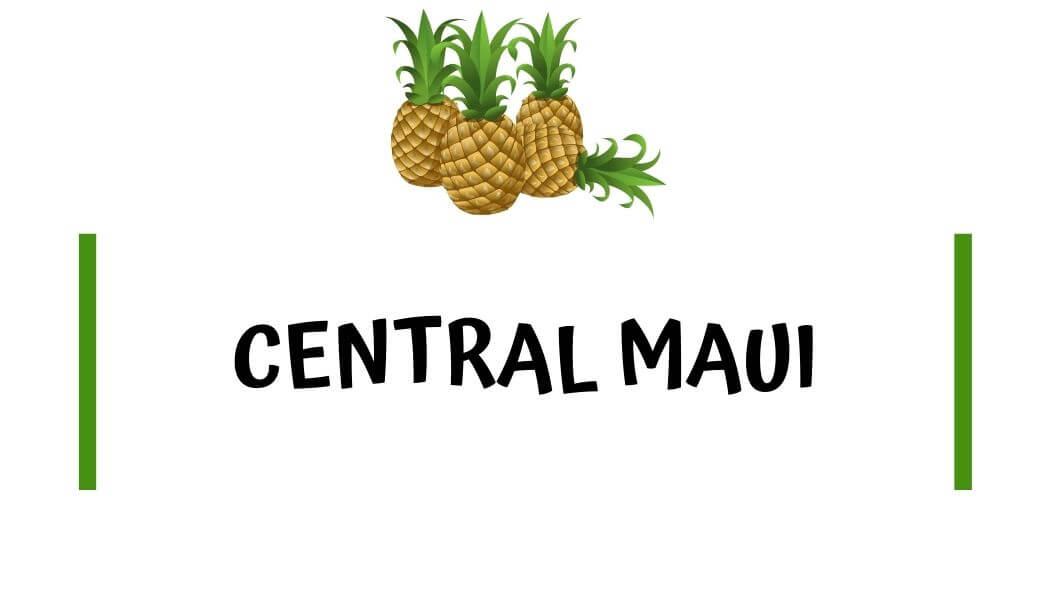 Where to Stay in Central Maui Where to Stay in Central Maui