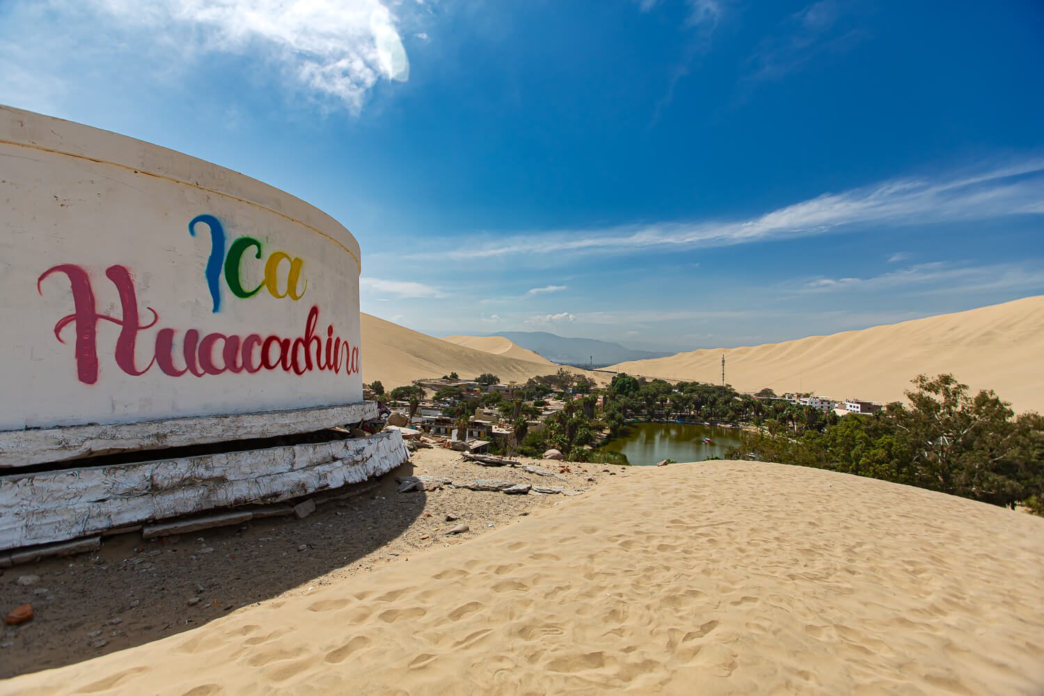 Huacachina, Peru Huacachina, Peru desert oasis