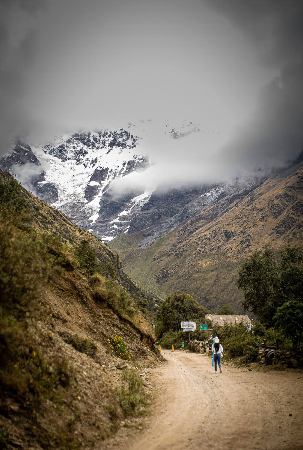 On the Salkantay Trek to Machu Picchu