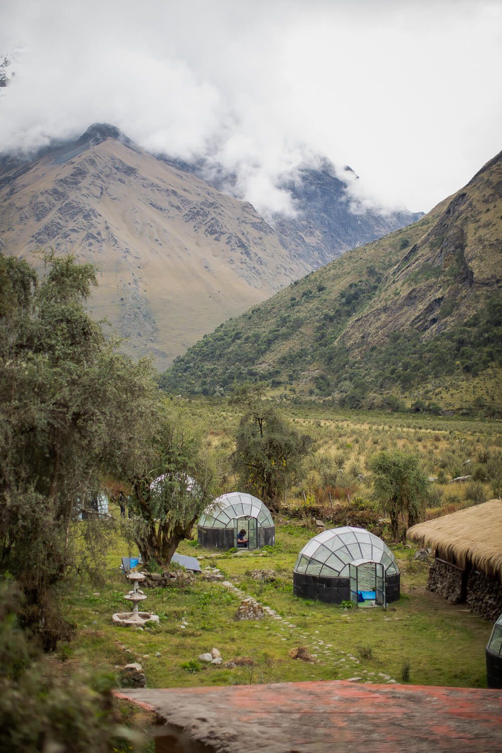 A place to stay on the Salkantay Trek