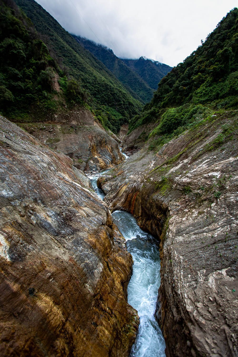 Waterfalls on the Salkantay Trek 