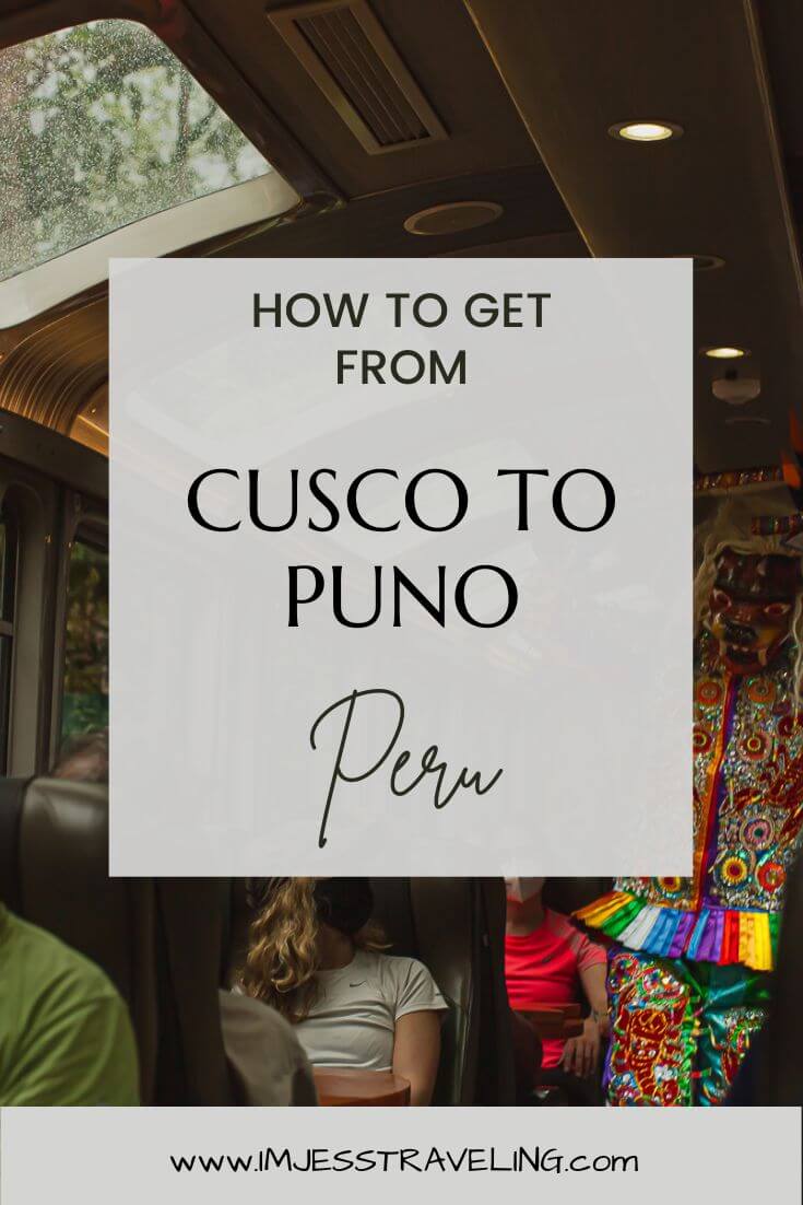Ways to go to Lake Titicaca Best ways to get to Puno Peru from Cusco Peru